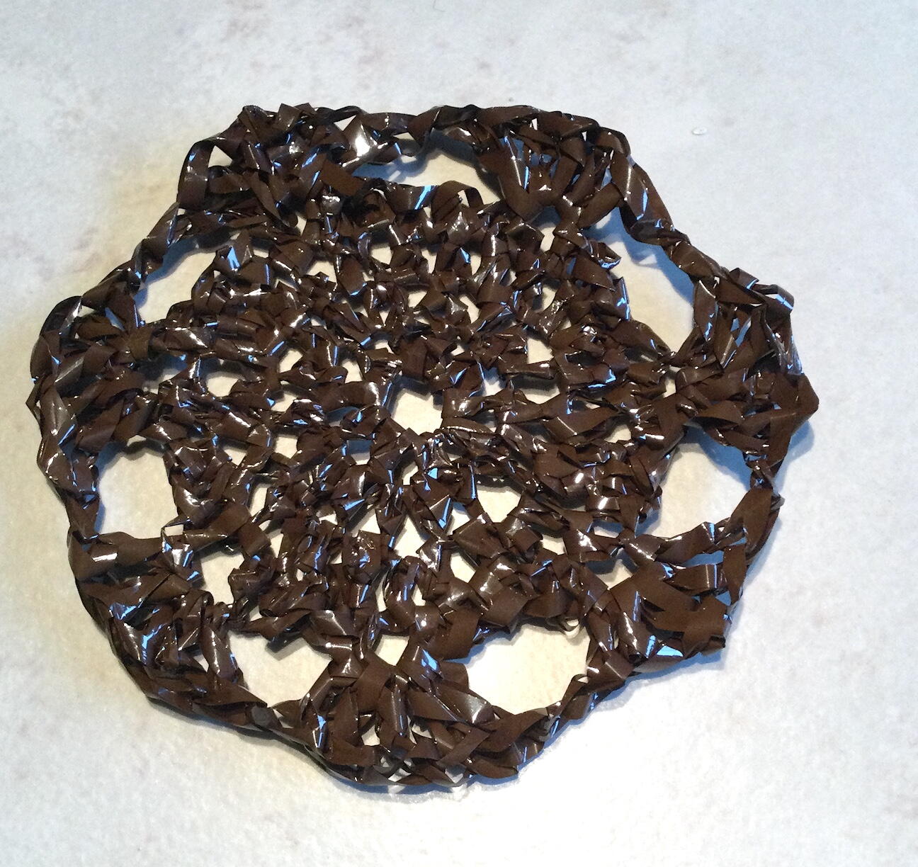 Cassette Film Coasters | AllFreeCrochet.com