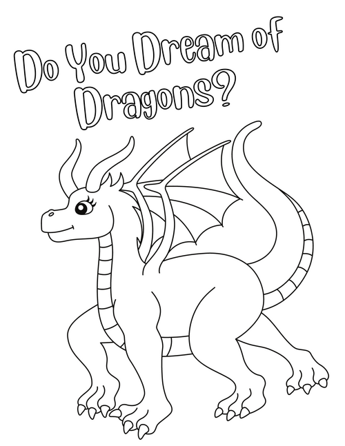 Cute Dragon Coloring Pages | AllFreeKidsCrafts.com