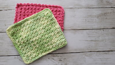 Giftable Crochet Dishcloth | FaveCrafts.com