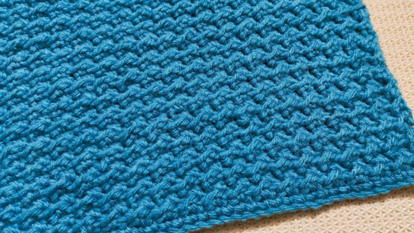 One Row Repeat Crochet Blanket Easy Crochet Pattern