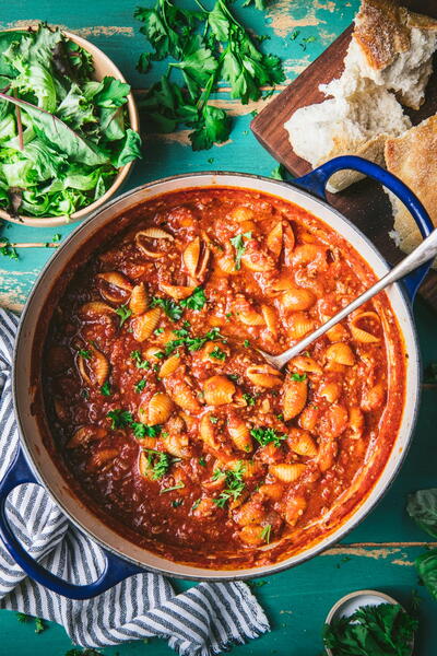 Italian Beef Noodle Soup