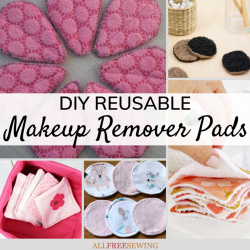 8 DIY Reusable Makeup Remover Pads