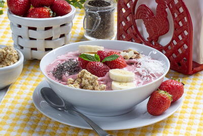 Strawberry Acai Bowls