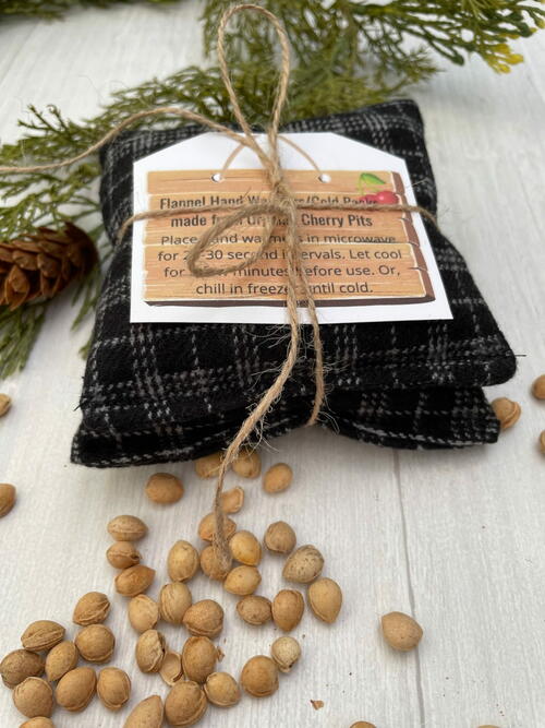 Natural Organic Dried Cherry Pit Hand Warmers