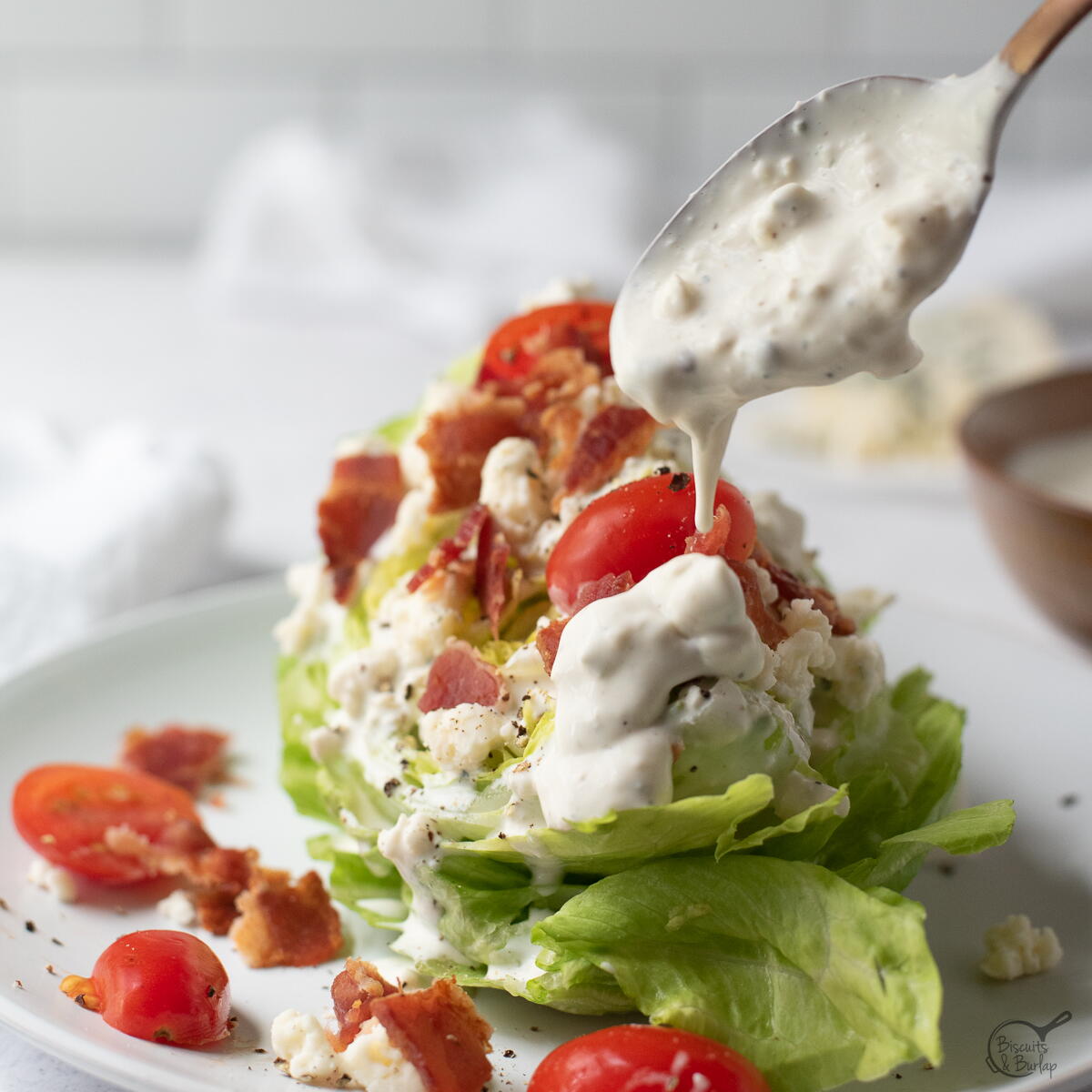 Creamy Gorgonzola Dressing | FaveSouthernRecipes.com