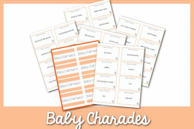 The Best Baby Charades Perfect For Baby Showers!