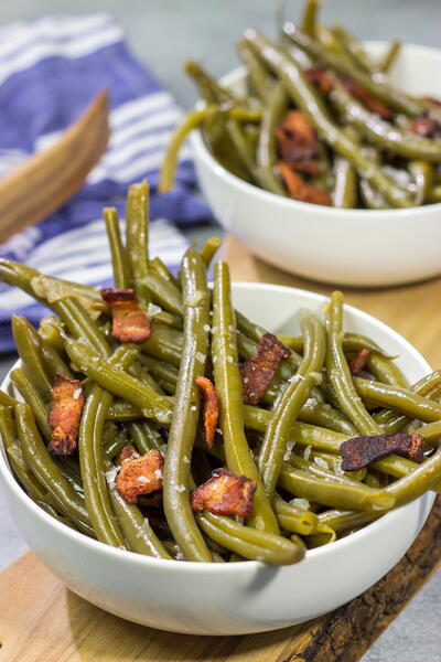 Slow Cooker Green Beans