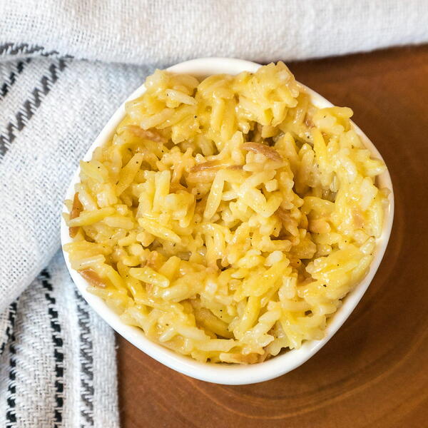 Homemade Rice-a-roni (cheese)