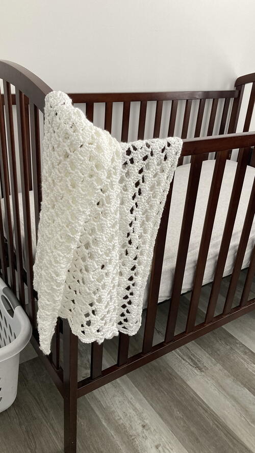 Christening Blanket Baby Crochet Pattern