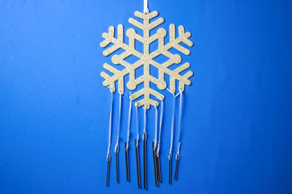 Snowflake Wind Chime