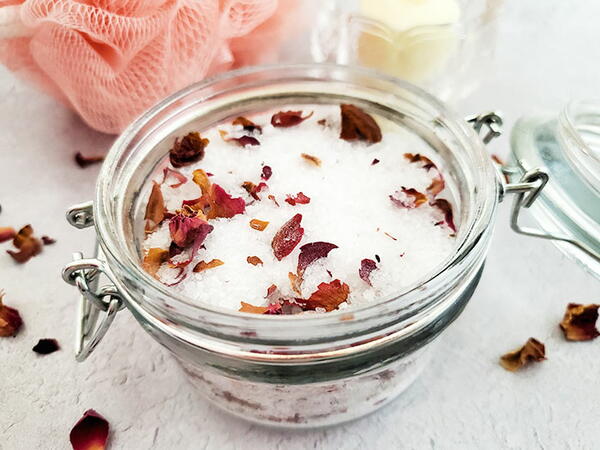 Rose Petal Bath Salts