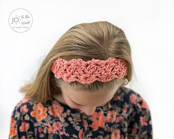 Crochet Summer Headband Pattern