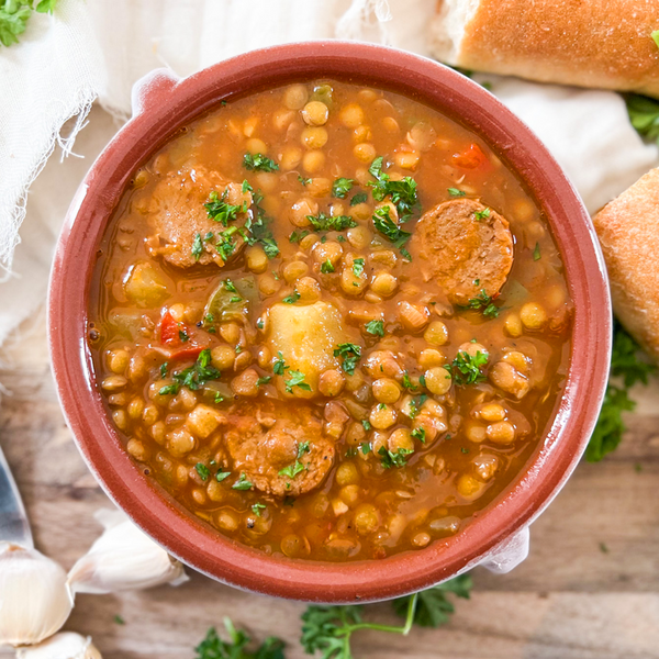 Spanish Lentil Stew With Chorizo | One Of Spain´s Most Legendary Recipes