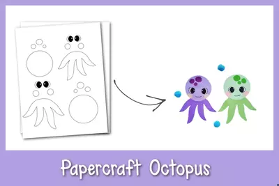 Papercraft Octopus