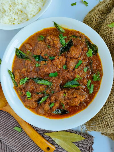 Easy Pressure Cooker Mutton Curry
