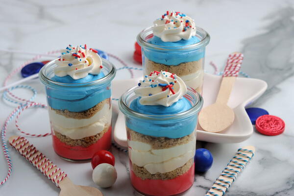 15-Minute Patriotic Trifle