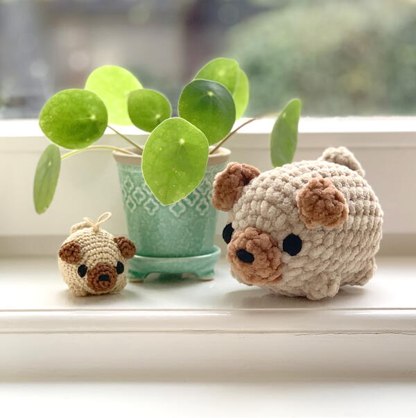 Free Mini Dog Amigurumi Crochet Pattern