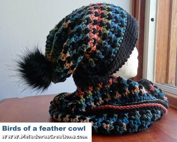 Birds Of A Feather Crochet Cowl