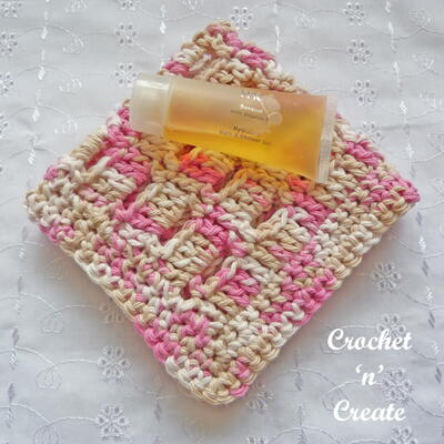 Crochet Speckled Facecloth