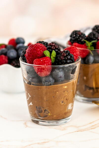 Vegan Chocolate Avocado Mousse