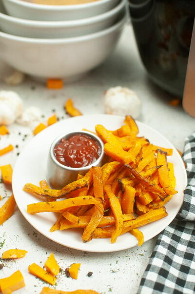 Air Fryer Butternut Squash Fries