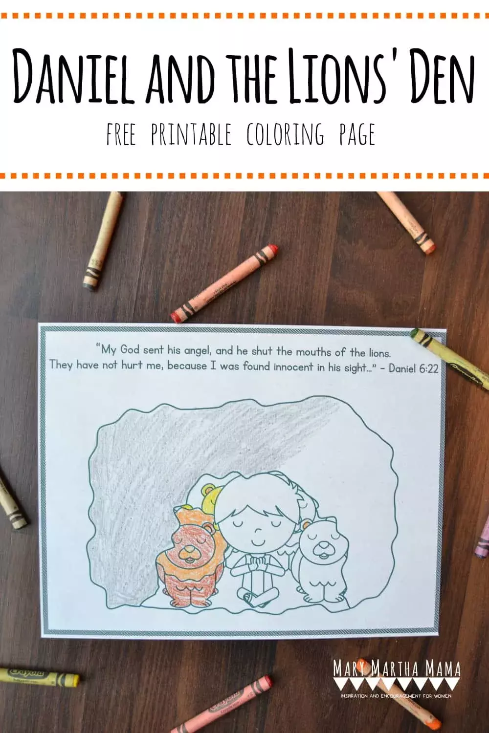 daniel-and-the-lion-s-den-coloring-page-allfreekidscrafts-com for Free Printable Daniel And The Lion S Den Printable Craft Daniel And The Lion's Den Coloring Page | AllFreeKidsCrafts.com for Free Printable Daniel And The Lion S Den Printable Craft