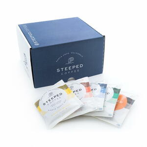 Steeped Coffee Sampler Box Giveaway