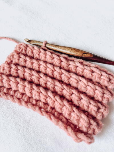 Back Loop Single Crochet Stitch