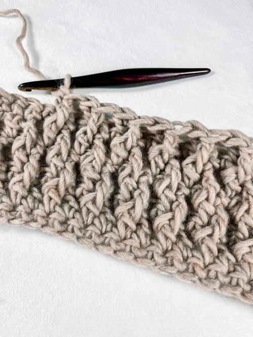 Alpine Crochet Stitch