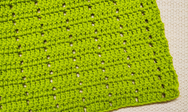 Easy Crochet Filet Blanket