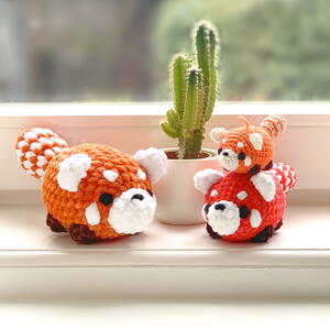 Free Red Panda Amigurumi Crochet Pattern