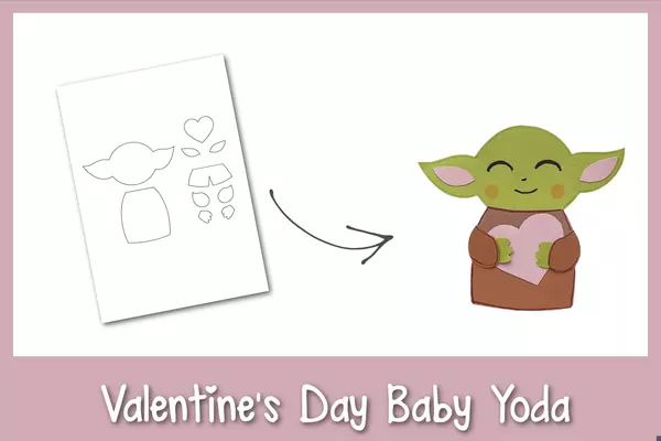 Valentines Day Baby Yoda