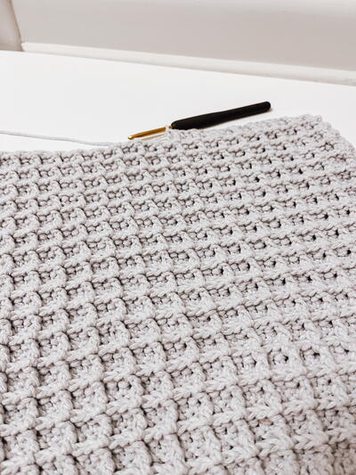 Easy Texture Blanket Crochet Pattern