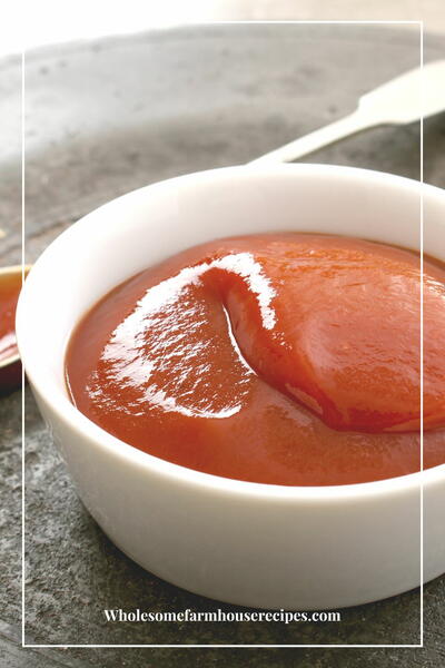 Easy Homemade Healthy Ketchup Recipe