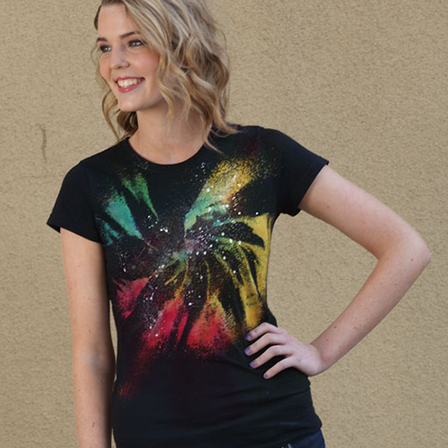 DIY Galaxy Tie Dye Shirt