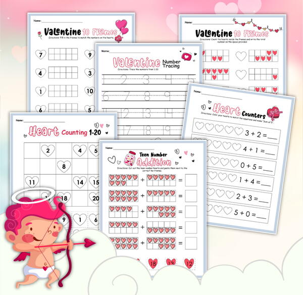 Valentine's Day Math Activities 