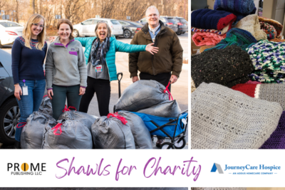 Shawls for Charity: An Interview with JourneyCare Hospice