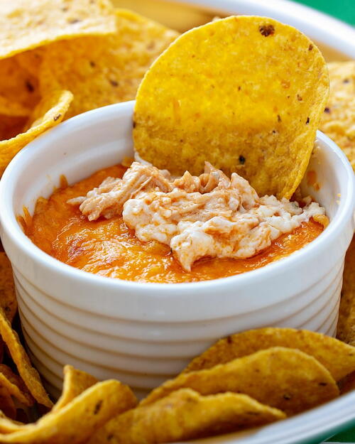 Buffalo Ranch Chicken Dip