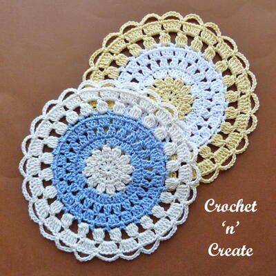 Cotton Lace Crochet Doily