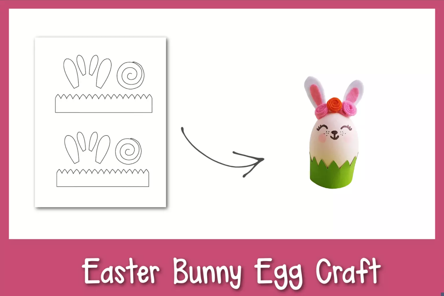 Easter Egg Bunny | AllFreePaperCrafts.com