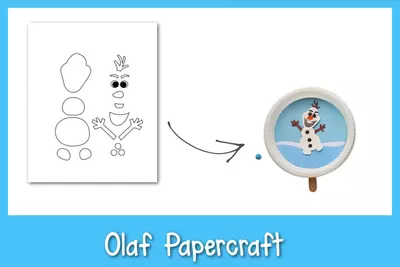Olaf Papercraft