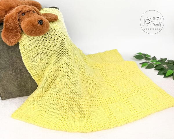 Gender Neutral Crochet Baby Blanket Pattern