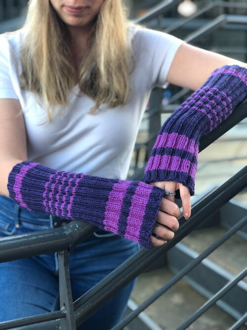 Desert Sage Fingerless Gloves