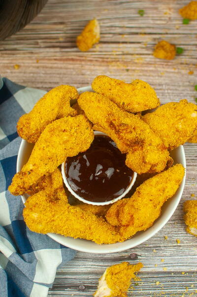 Easy Air Fryer Chicken Tenderloins (shake And Bake)