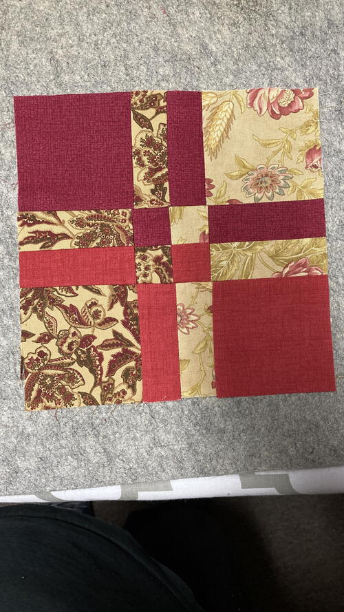 How To Make A Disappearing Four Patch Quilt Block