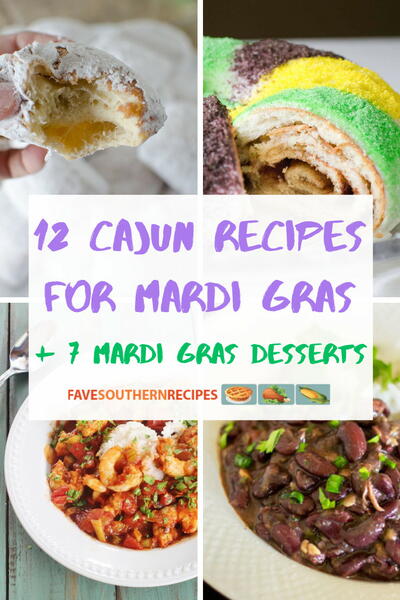 12 Cajun Recipes for Mardi Gras and 7 Mardi Gras Desserts