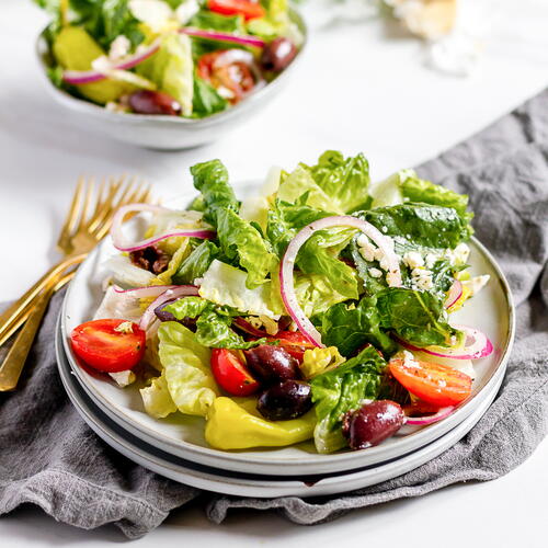 Panera Greek Salad {copycat Recipe}