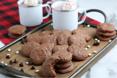 The Best Hot Chocolate Cookies