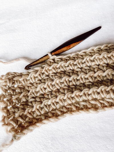 Half Double Crochet Stitch