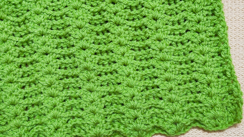 Super Easy Crochet Texture Blanket Wave Pattern